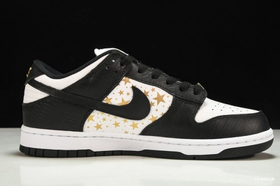  Black DH3228-102 Supreme Stars SB Low Dunk Nike 1213